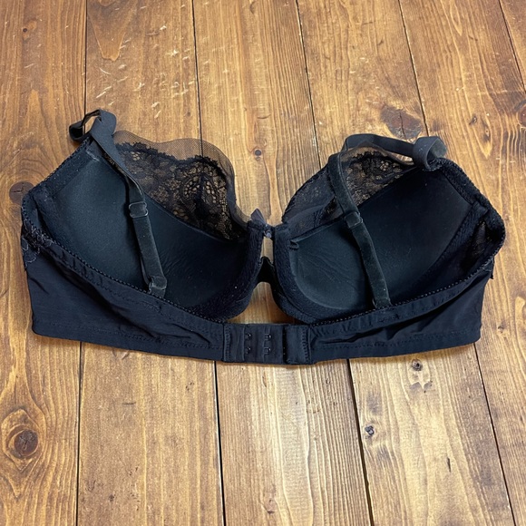 Victoria’s Secret size 34D Dream angels balconet bra black lace - Picture 2 of 6